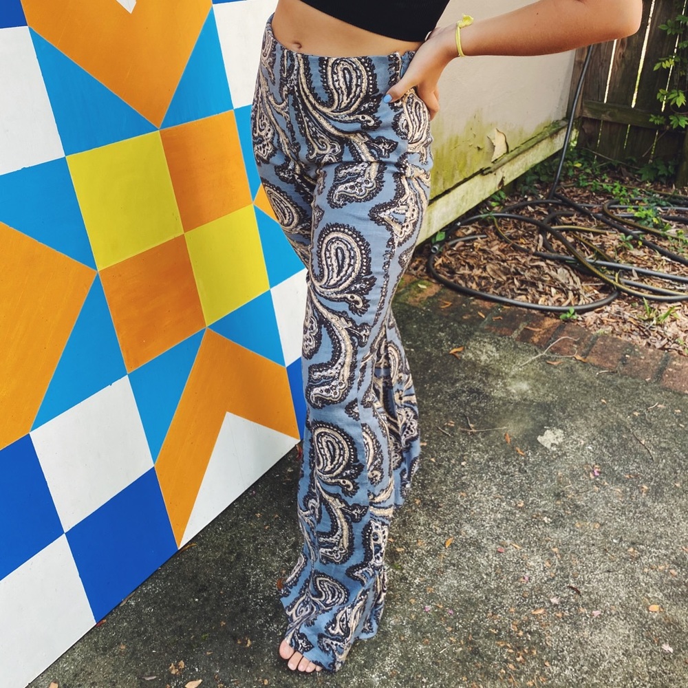 Free People Paisley Pants